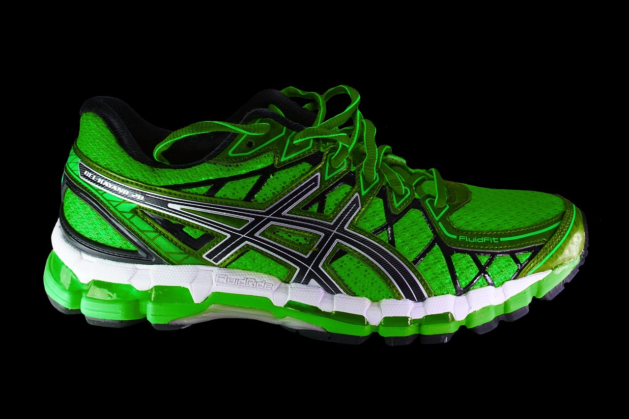 Laufschuhe und Ausrüstung für das Lauftraining