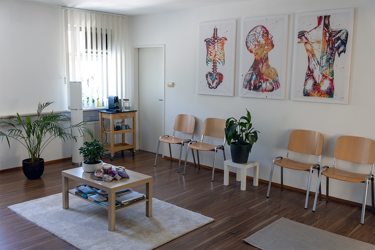 Behandlungsraum der Physiotherapiepraxis PhysioBerger in Amstetten