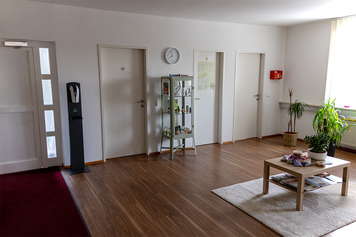 Heller Praxisbereich der Physiotherapiepraxis